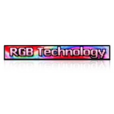 LED obrazovka RGB25 - plnofarebná (284x44 cm)